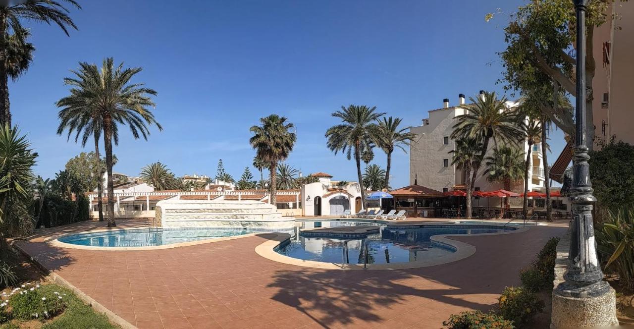 Estudio Con Piscina, Playa Y Wifi Дения Экстерьер фото