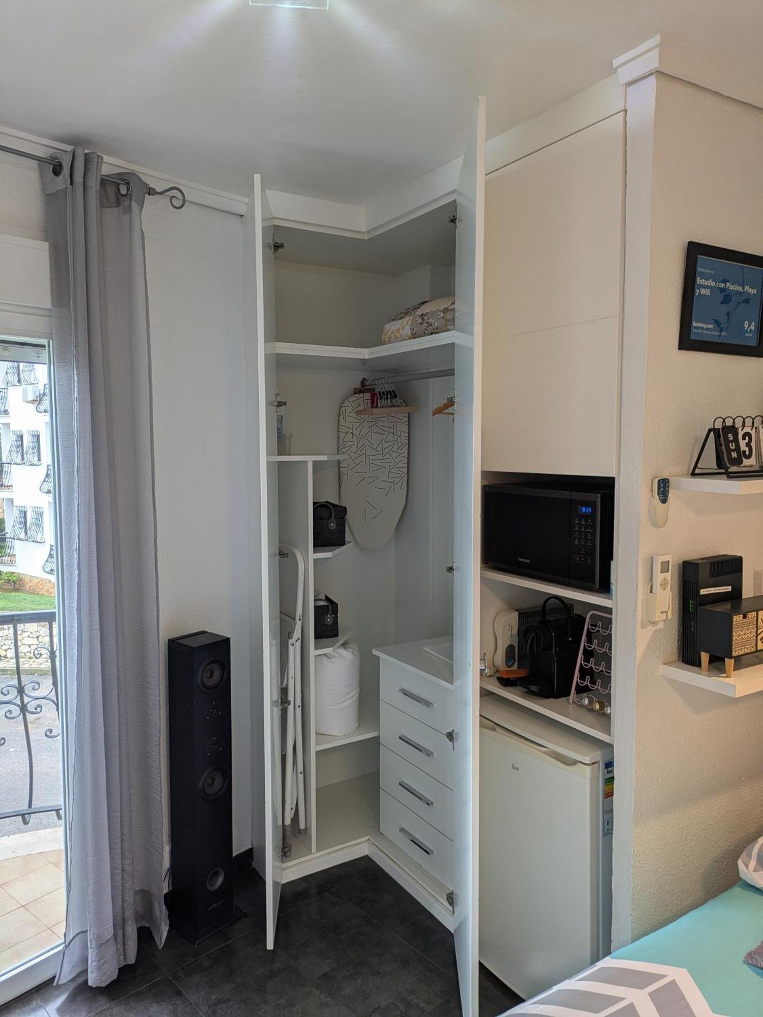 Estudio Con Piscina, Playa Y Wifi Дения Экстерьер фото