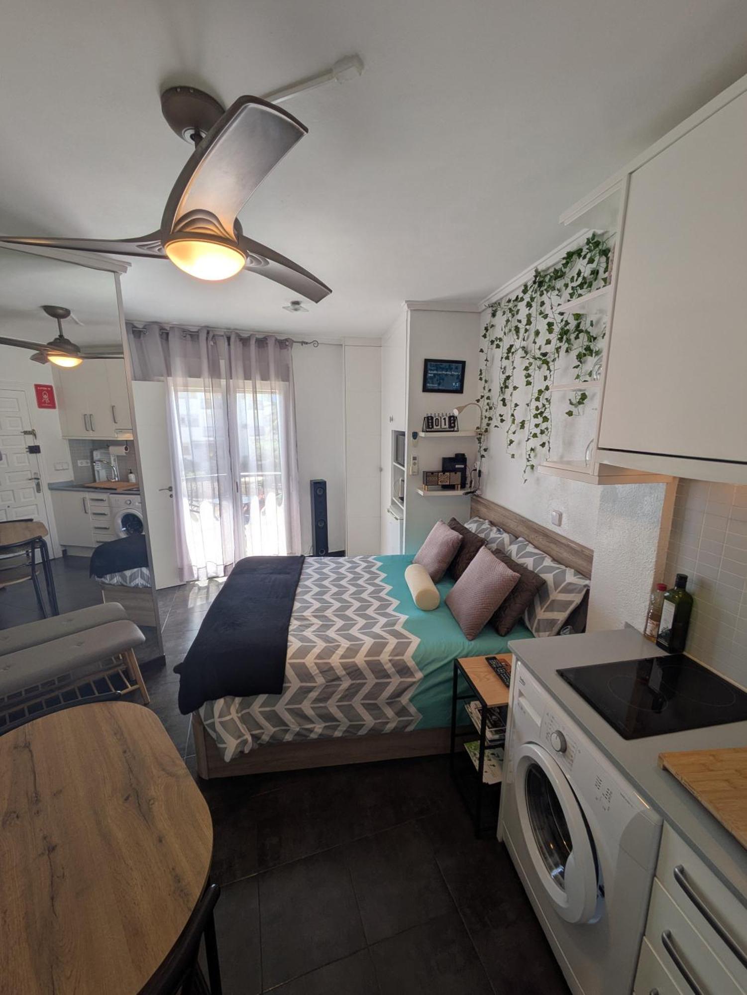Estudio Con Piscina, Playa Y Wifi Дения Экстерьер фото