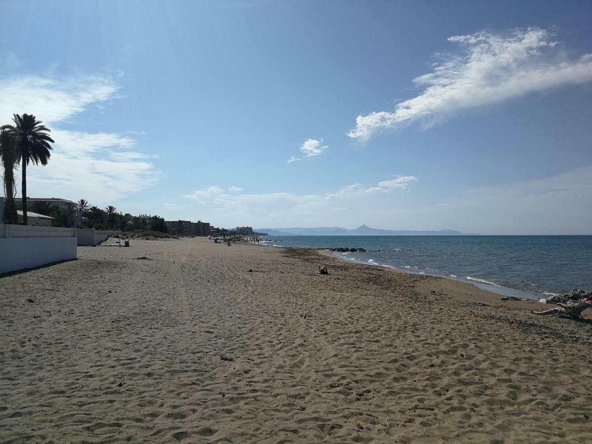 Estudio Con Piscina, Playa Y Wifi Дения Экстерьер фото